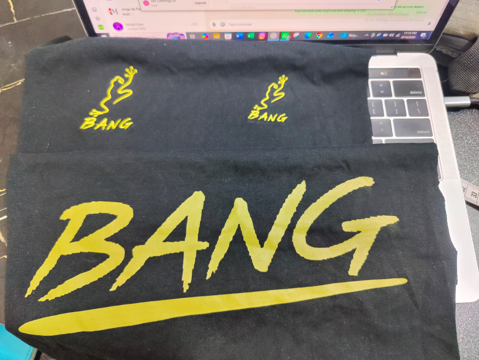 BANG production logo samples